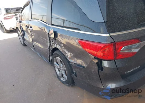 2018 Honda Odyssey Ex z USA, uszkodzony, nr VIN 5FNRL6H50JB079383